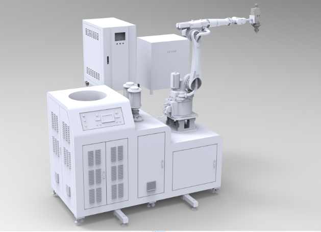 Integrated laser cladding machine